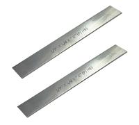ASSORTS Set of 2 HSS Blades 1/8" x 3/4" x 6" - Hardened & Ground Parting Cut-Off Blades for Lathe Tool Holders (High-Performance HSS)