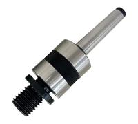 Assorts Woodworking MT2 Revolving Center with Live Tailstock Chuck Adapter - Fits 1" x 8 TPI Thread, Morse Taper Mount for Lathes - Precision Lathe Tool Accessory, High Accuracy