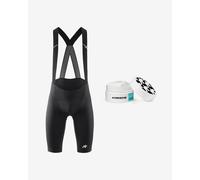 Assos Equipe R S11 Bib Shorts Black + Assos Chamois Cream 200 ml - XXL