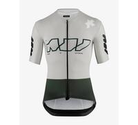Assos Equipe RS S11 Something To Say Short Sleeve Jersey Light Grey - S