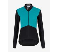 Assos UMA GTV Spring Fall c2 Jacket Turquoise Black Women - L