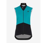 Assos UMA GTV Spring Fall c2 Waterproof Vest Turquoise Black Women - S