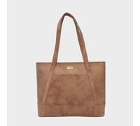 Assots London Evelyn' Real Leather Designer Tote Work Bag In Tan Tan One Size