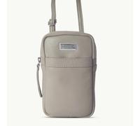 Assots London 'LEO' Beige Nappa Real Leather Crossbody Mobile Phone Bag