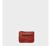 Assots London Mary' Soft Small Leather Coin Purse In Red Red One Size