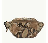 Assots London 'NOAH' Tan Python Snake Leather Bum Belt Bag