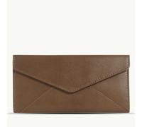 Assots London 'PRESTON' Tan Trifold Vegetable Tanned Real Leather Purse