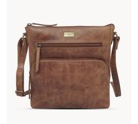 Assots London Women's 'AGATHA' Real Leather Crossbody Bag in Tan Assots London Tan One Size