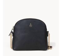 Assots London Women's DOVE' Pebble Grain Real Leather Crossbody Bag in Black Assots London Black One Size