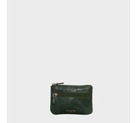 Assots London Women's MARY' Soft Small Leather Coin Purse in Dark Green