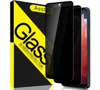 Asstar Privacy Screen Protector for Moto G 5G 2025 [2-Pack] 9H Hardness Tempered Glass Screen Protector for Moto G play 5G 2025, Anti-Scratch Case-friendly Bubble-Free