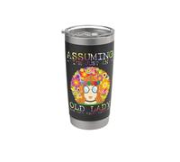 Assuming I'm Just an Old Lady was Your First Mistake Hippie Stainless Steel Insulated Tumbler