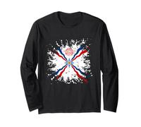 Assyrian Ashur Flag,Ashur Emblem,Suryoyo Syriac,Syria,Iraq Long Sleeve T-Shirt