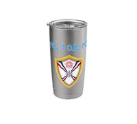 Assyrian Ashur Flag,Ashur Emblem,Suryoyo Syriac,Syria,Iraq Stainless Steel Insulated Tumbler