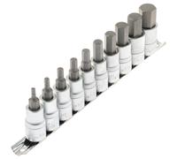 Asta Hex Bit Socket Set H4-H19 1/2" 10pc