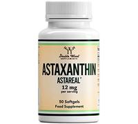 AstaReal® Natural Astaxanthin 12 mg - 50 Softgels (1-A-Day) - Most-Studied Algal Antioxidant - Supports Skin, Eyes, Brain, Heart, Immunity & Performance