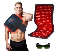 Astarexin Red Light Therapy Pad for Body, 180W LED Red & Infrared Light Device Mat with 660nm & 850nm Wavelengths for Waist Back Shoulder Muscle Pain Relief