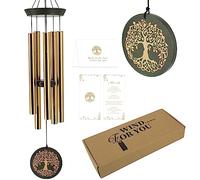 Astarin Memorial Wind Chimes Outdoor Deep Tone| 30 Inches Sympathy Wind Chimes with 6 Aluminum Tuned Relaxing Melody| Wind Chimes for Your Garden, Patio, Or Yard Decor