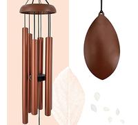 ASTARIN Wind Chimes for Outside Deep Tone,36 Inch Windchime Outdoors，Chimes for Outdoors,Sympathy Wind Chimes Memorial for Mom Dad，Red Copper
