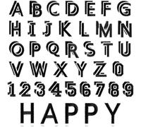 ASTARON 72 Pcs Iron on Letters and Numbers Patches, 1.5 Inch Letters A-Z Numbers 0-9 Embroidered Applique Patches Alphabet Cloth Patch for Clothes, Bags, Socks, Jeans, Hat, DIY Accessories(Black)