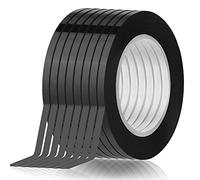 ASTARON 8 PCS Graphic Art Tape Whiteboard Tape Gridding Chart Tape for Office School, Black 3mm
