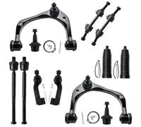 ASTARPRO - Front End Kit for 2015-2020 Ford F-150 2018-2021 Expedition Lincoln Navigator 2 Upper Control Arms 2 Sway Bar Links 2 Lower Ball Joints 4 Inner Outer Tie Rods 2 boots Replacement