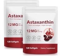 Astaxanthin 12mg,120 grain Eye Skin,2pcs
