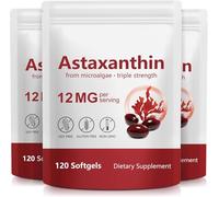 Astaxanthin 12mg,120 grain Eye Skin,3pcs