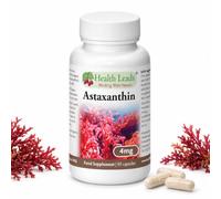Astaxanthin 4mg x 90 Capsule | Kosher & Halal Certified | Health Leads | Natural, not synthetic astaxanthin. Kosher, Halal & Non-GMO certified - verify, don't just trust.