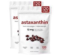 Astaxanthin Softgels, Triple Strength Astaxanthin 12mg, Premium Astaxanthin Supplements 120 Softgels,Astaxanthin Antioxidant Supplements for Skin, Eyes, and Joint Healthy | Non-GMO (2)