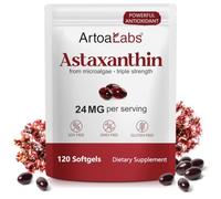 Astaxanthin Supplements 24mg | Premium Natural Antioxidant from Microalgae