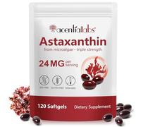 Astaxanthin Supplements 24mg - Premium Natural Antioxidant from Microalgae