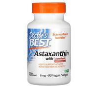 Astaxanthin with AstaReal - 6mg - 90 Veggie Softgels - for Healthy Ageing
