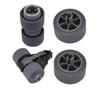 ASTCXkd Brake Roller and Pick Roller Set Fit For Fujitsu fi-7600 fi-7700 fi-7700S, Part No PA03740-K010 PA03740-K011 Replacement parts