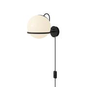 Astep Model 237/1 Wall Light Black w/switch