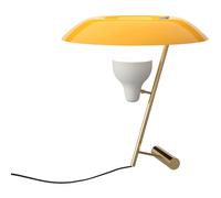 Astep - Model 548 Table Lamp, Dark Burnished Brass / Yellow - Black