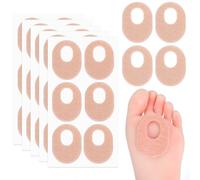 Aster 30 Pack Corn Pads for Bottom of Foot, Soft Felt Oval Shape Callus Cushion, Adhesive Foot Callus Pads for Men and Women, Self Stick Callus Corn Pad to Relief Pain from Calluses, Corns, Blisters