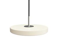 Asteria Micro Pendant Pearl White/Steel Top
