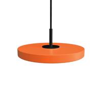 Asteria Micro Pendant With Dimmer Shade Orange/Black Top