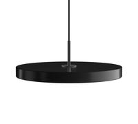 Asteria Plus Medium Pendant Anthracite Grey/ Black