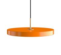 Asteria Plus Medium Pendant Shade Orange/ Brass