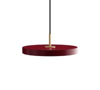 Asteria Plus Mini Pendant Ruby Red/ Brass