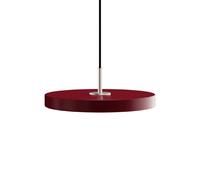 Umage Asteria Plus Mini Pendant Ruby Red/Steel