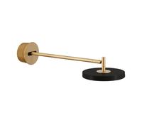 Asteria Wall Lamp Long Hardwired Black