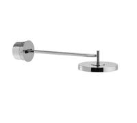 Asteria Wall Lamp Long & Hardwired Polished Steel