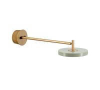 Asteria Wall Lamp Long Hardwired Shade Olive