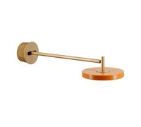 Asteria Wall Lamp Long Hardwired Shade Orange