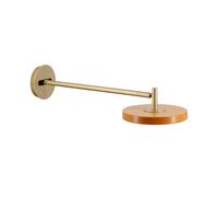 Asteria Wall Lamp Long Shade Orange