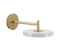 Asteria Wall Lamp Short Hardwired Nuance Mist