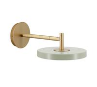 Asteria Wall Lamp Short Hardwired Nuance Olive
